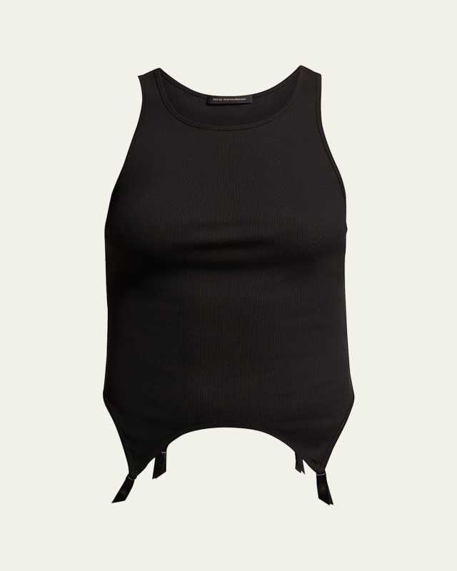 Ribbed Garter Tank